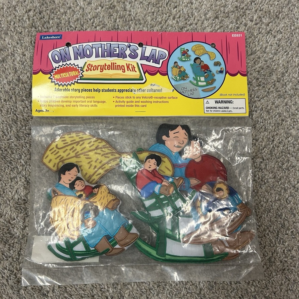 Lakeshore Learning Storytelling‎ Kit On Mother's Lap NEW Sealed